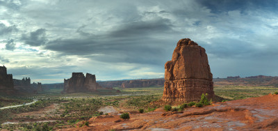 Arches After a Storm